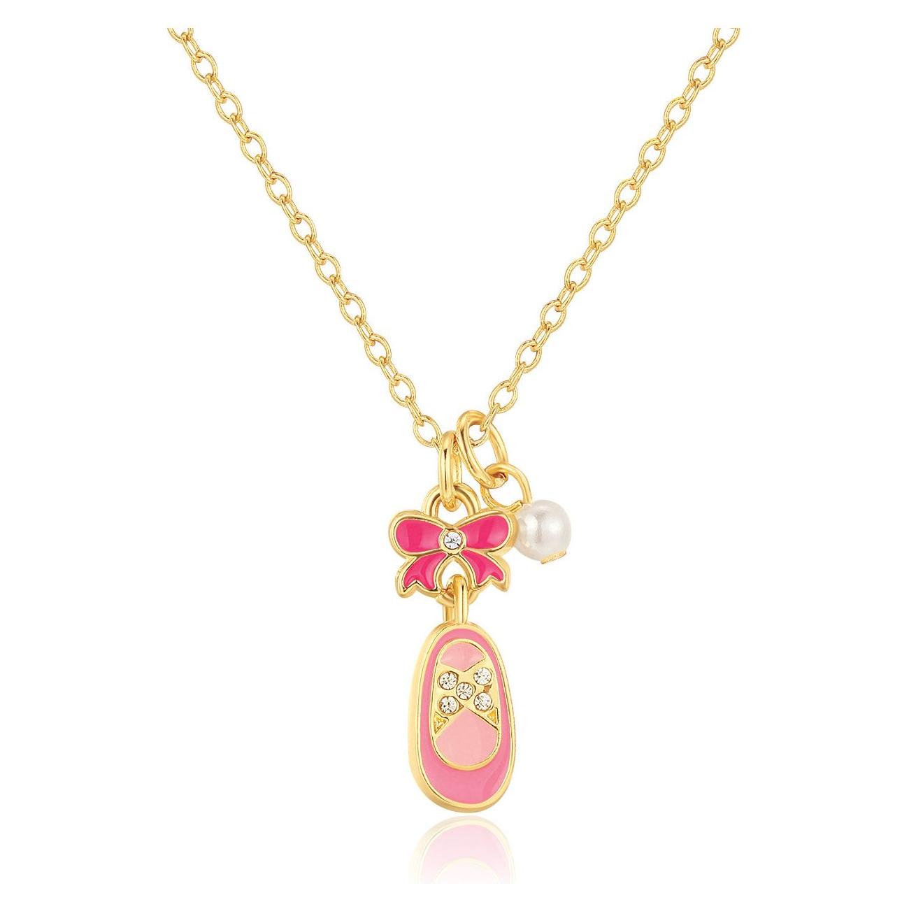 Sweet Petite Necklace and Studs Gift Set | Ballet Shoe