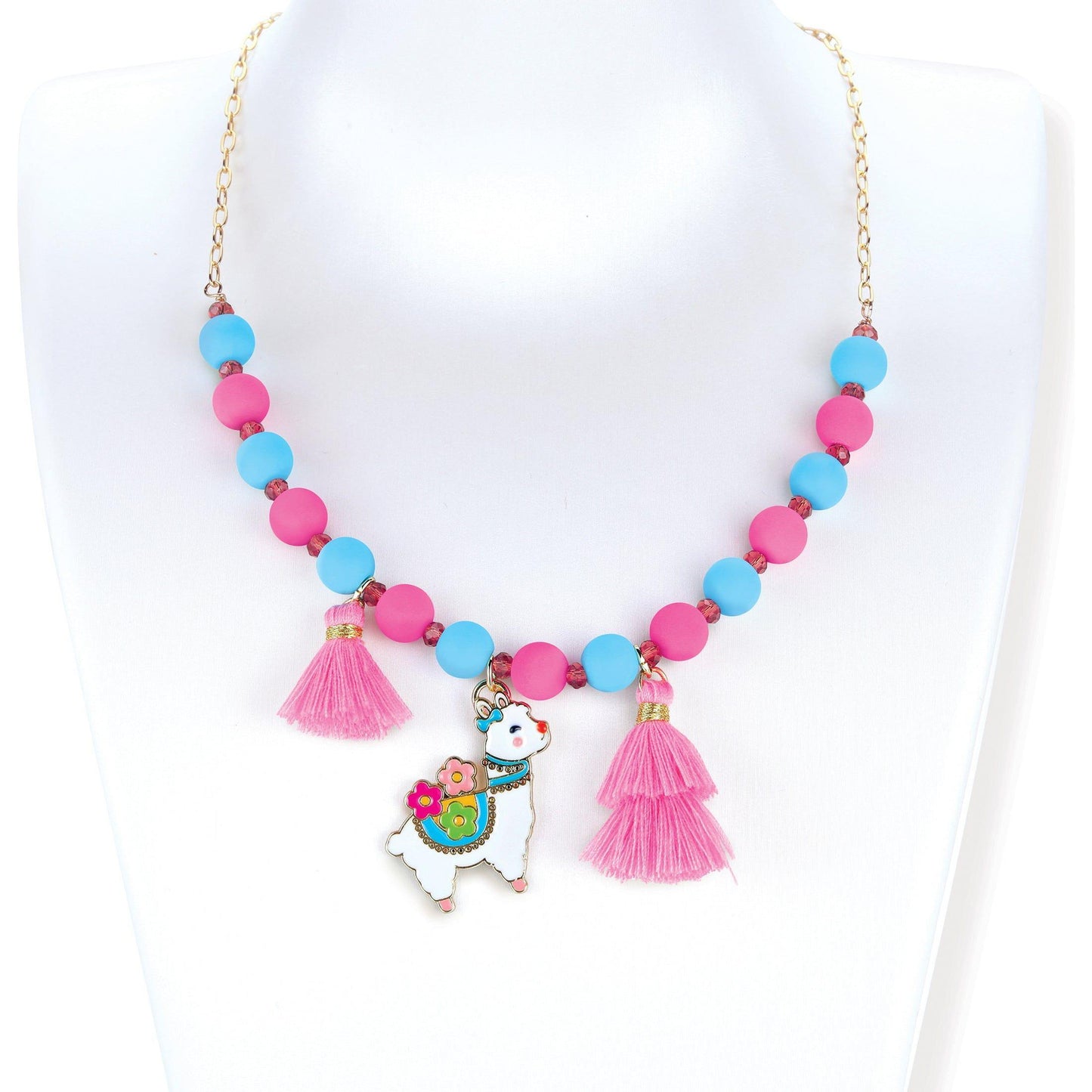 Beads and Baubles Glama Llama Necklace