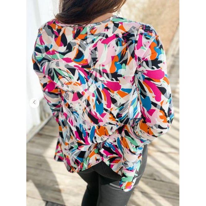 Jodifil Janie Bell Sleeve Blouse