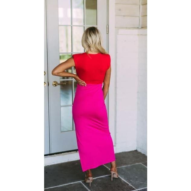 Fore Collection Gianna Cutout Midi Dress