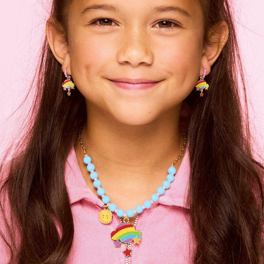 Beads and Baubles Rainbow Cloud Necklace