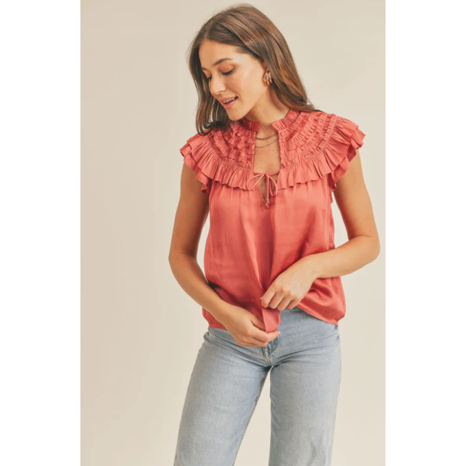 Reset By Jane Freya Ruffle Top