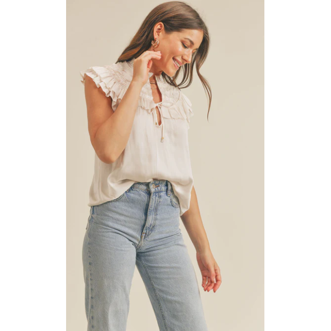 Reset By Jane Freya Ruffle Top