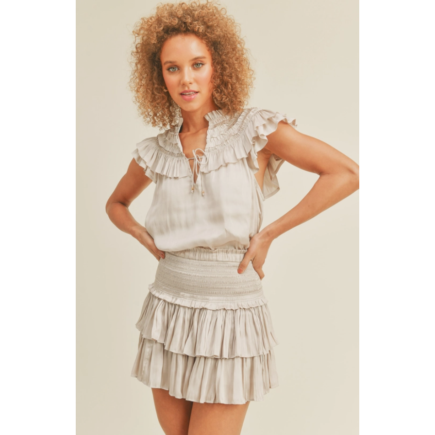 Reset By Jane Freya Ruffle Top