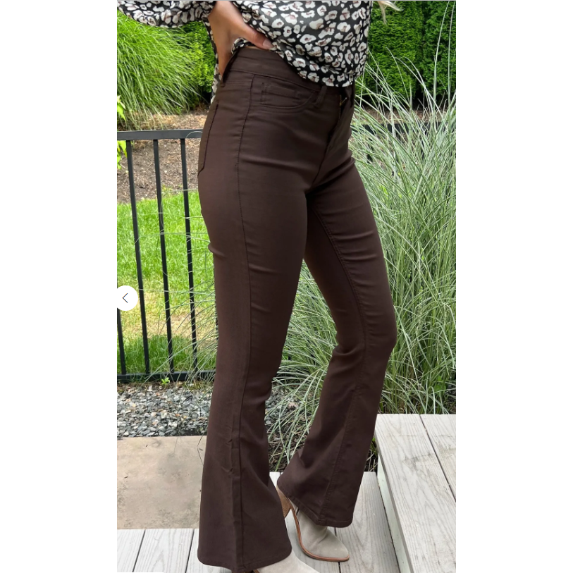 YMI Hyperstretch High Rise Flare Pants, COCO