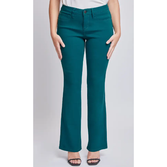 YMI Hyperstretch High Rise Bootcut, EMERALD