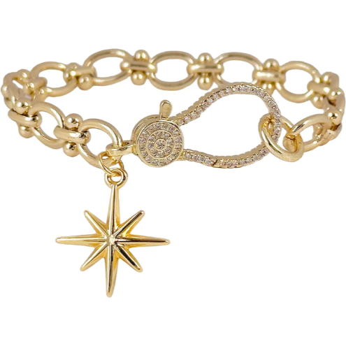 Love Lisa, Larisa Chain Sexy Link Star Bracelet
