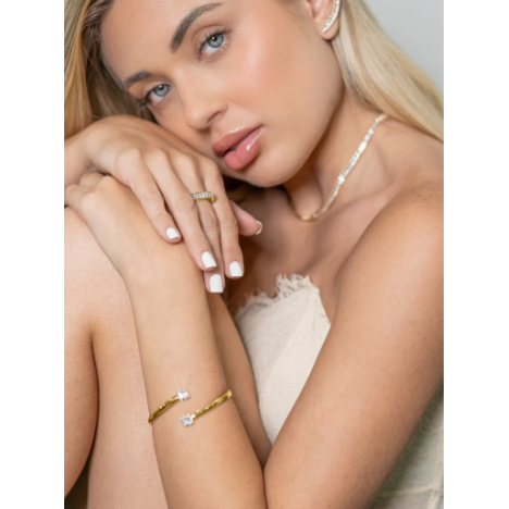 Gold Bangle Bracelet