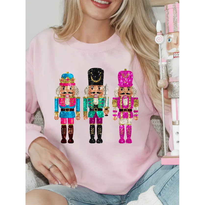 Nutcracker Sweet Pink Sweatshirt