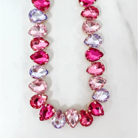 Treasure Jewels Pink Radiance Necklace