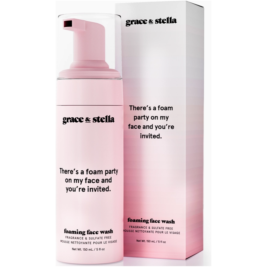 Grace & Stella Co Foaming Face Wash
