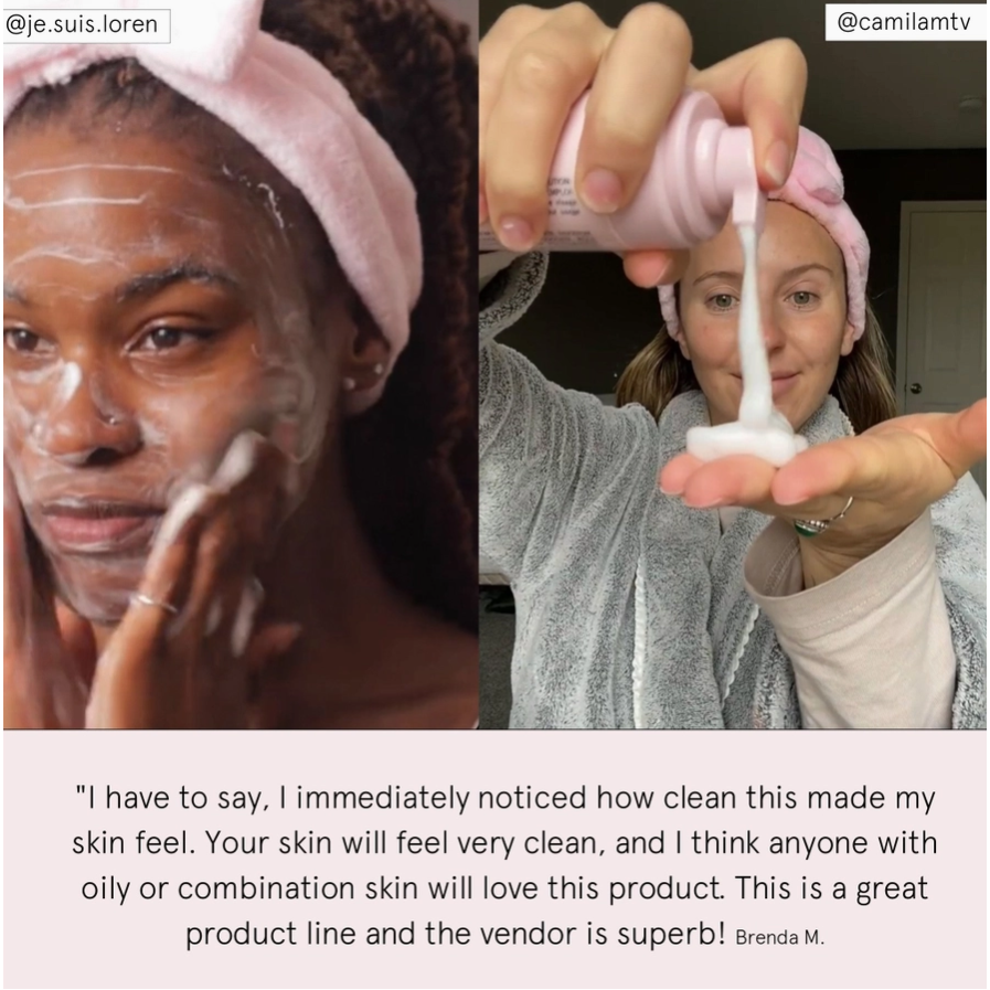 Grace & Stella Co Foaming Face Wash