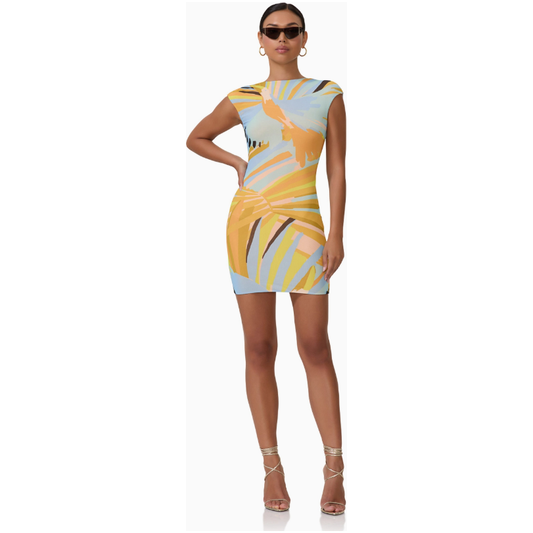 AFRM Mabel Mini Dress - Bird of Paradise