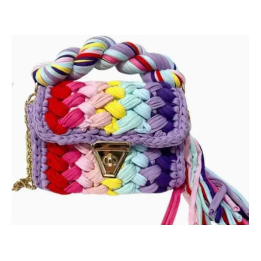 Rainbow Montego Woven Bag