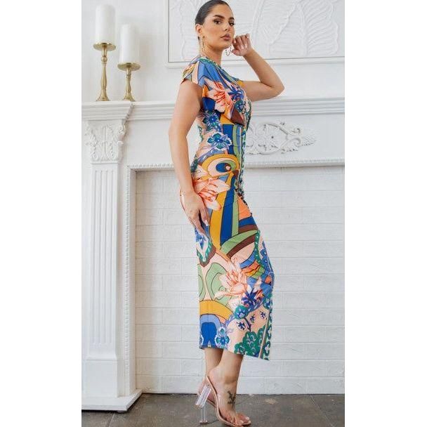 Too Haute To Handle Midi Dress