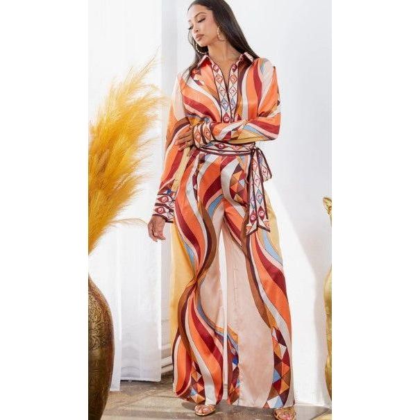 Too Haute To Pant Set
