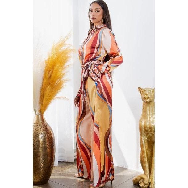 Too Haute To Pant Set