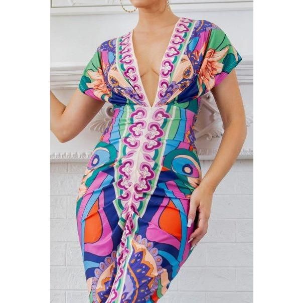 Too Haute To Handle Midi Dress