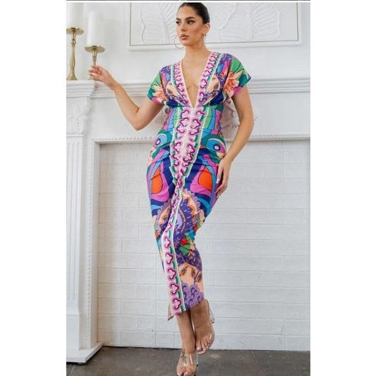 Too Haute To Handle Midi Dress