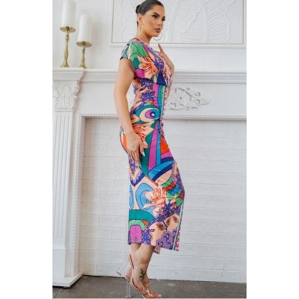Too Haute To Handle Midi Dress