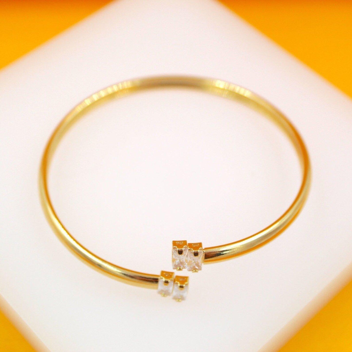 Gold Bangle Bracelet