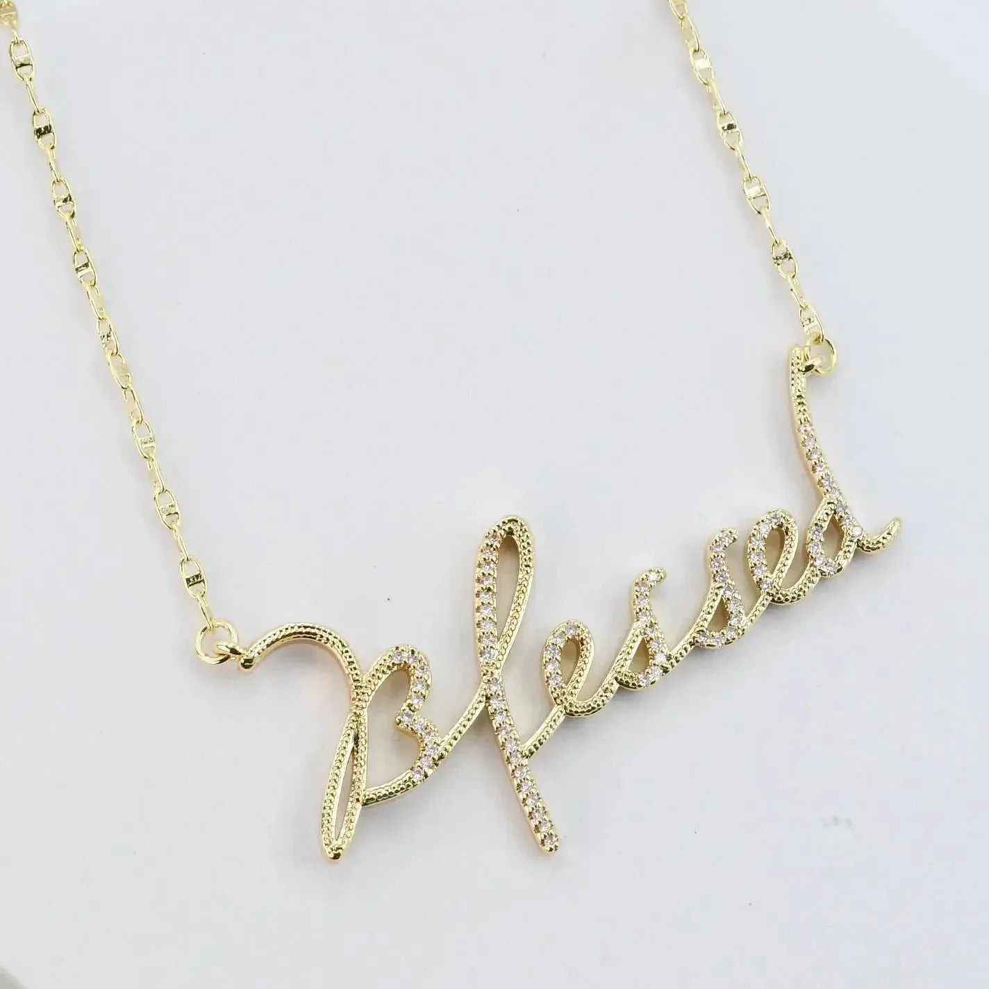 Treasure Jewels Blessed Gold Necklace