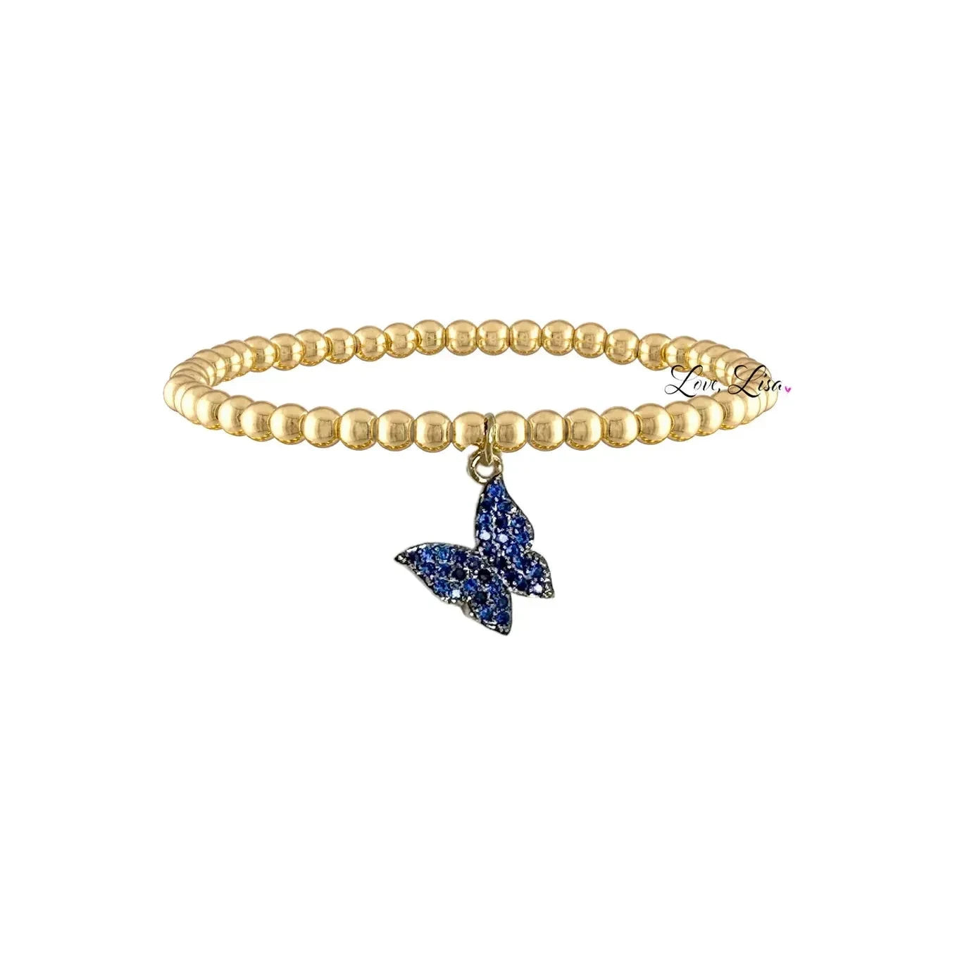 Love Lisa, Celia Blue Butterfly Stack Collection