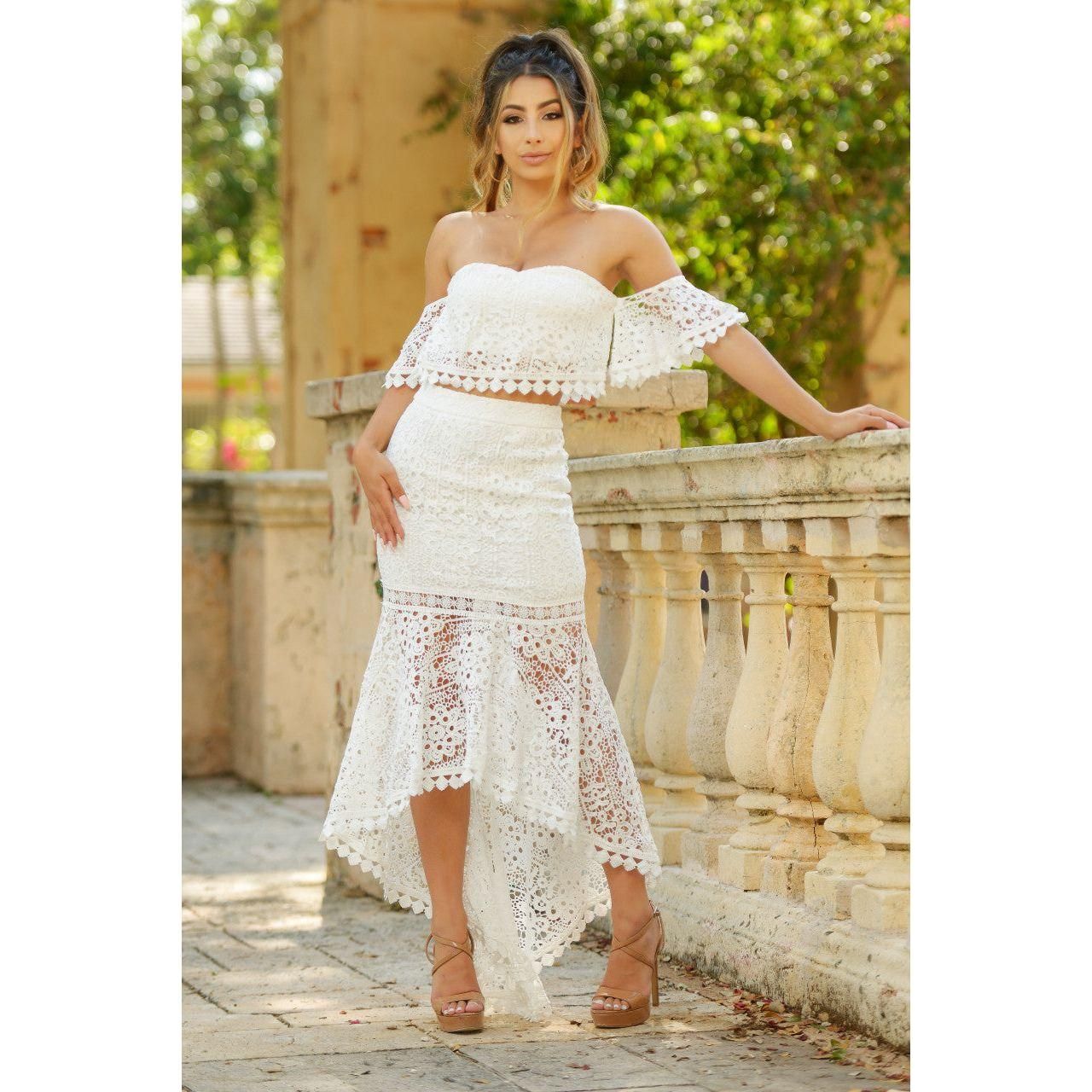 Twosisters The Label Celine White Set