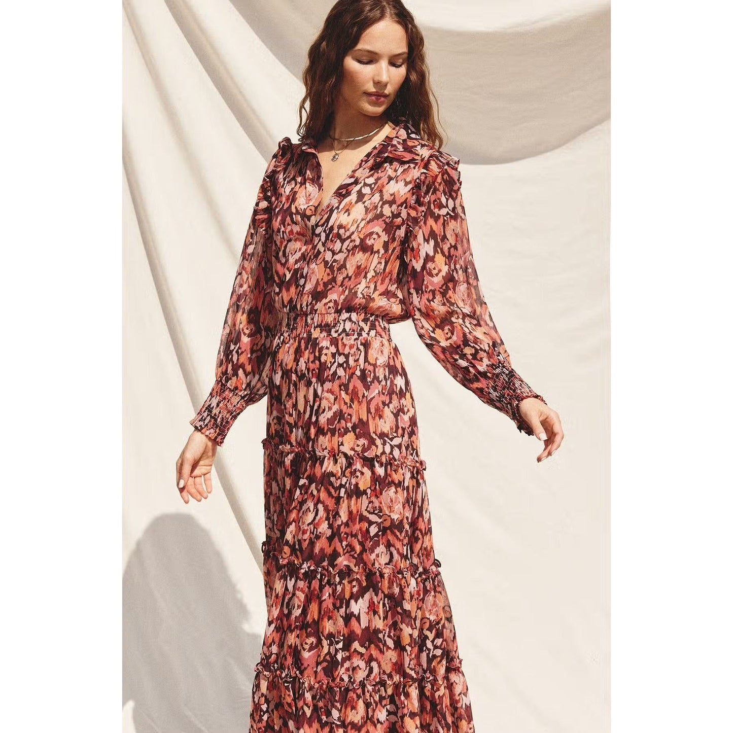 Sheana Maxi Printed Dress