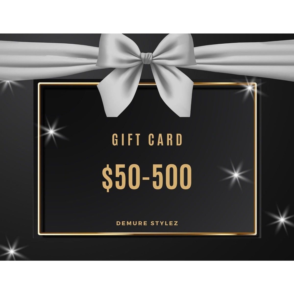 Black GIFT CARD