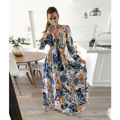 White Smoke Aliane Cut Out Maxi Dress