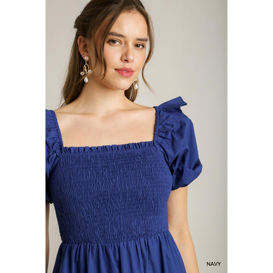 Daiquiri Midi Dress - Blue