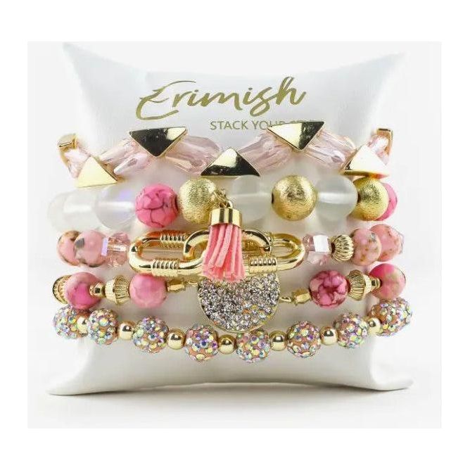 White Smoke Erimish Dream Girl Bracelet Set