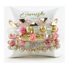 White Smoke Erimish Dream Girl Bracelet Set