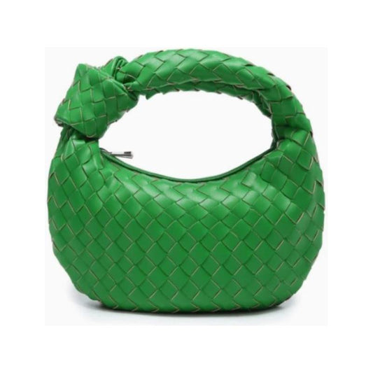 Charlie Knotted Handbag Emerald
