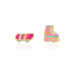 White Smoke Let the Good Times Roll Cutie Earrings | The Perfect Pair