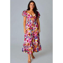 Dark Gray Ross Derby Days Maxi Dress