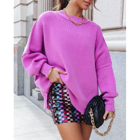 Elouise Knit Oversized Pullover Sweater