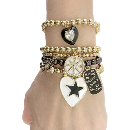 Love Lisa, Cindi Follow Your Heart Bracelet Stack Collection