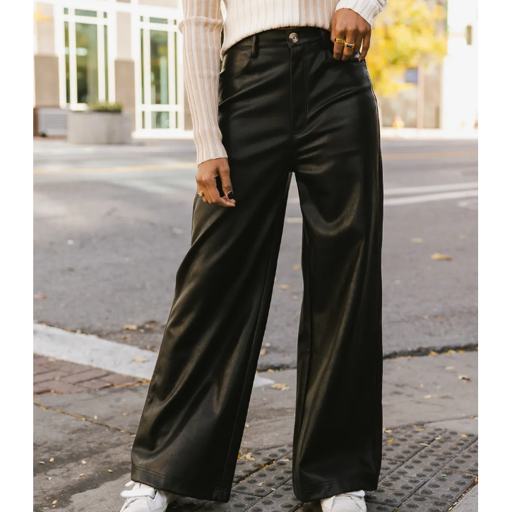 Rory Vegan Leather Trouser