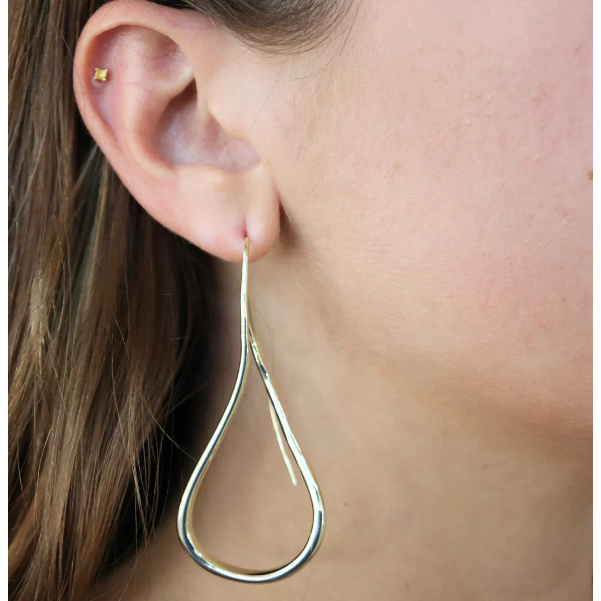 Wren Twist Drop Earrings