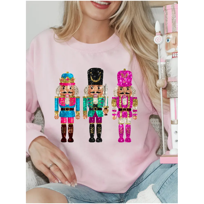 Nutcracker Sweet Pink Sweatshirt