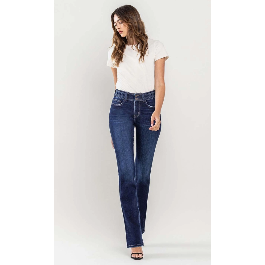 Lavender VERVET Skylar High Rise Bootcut