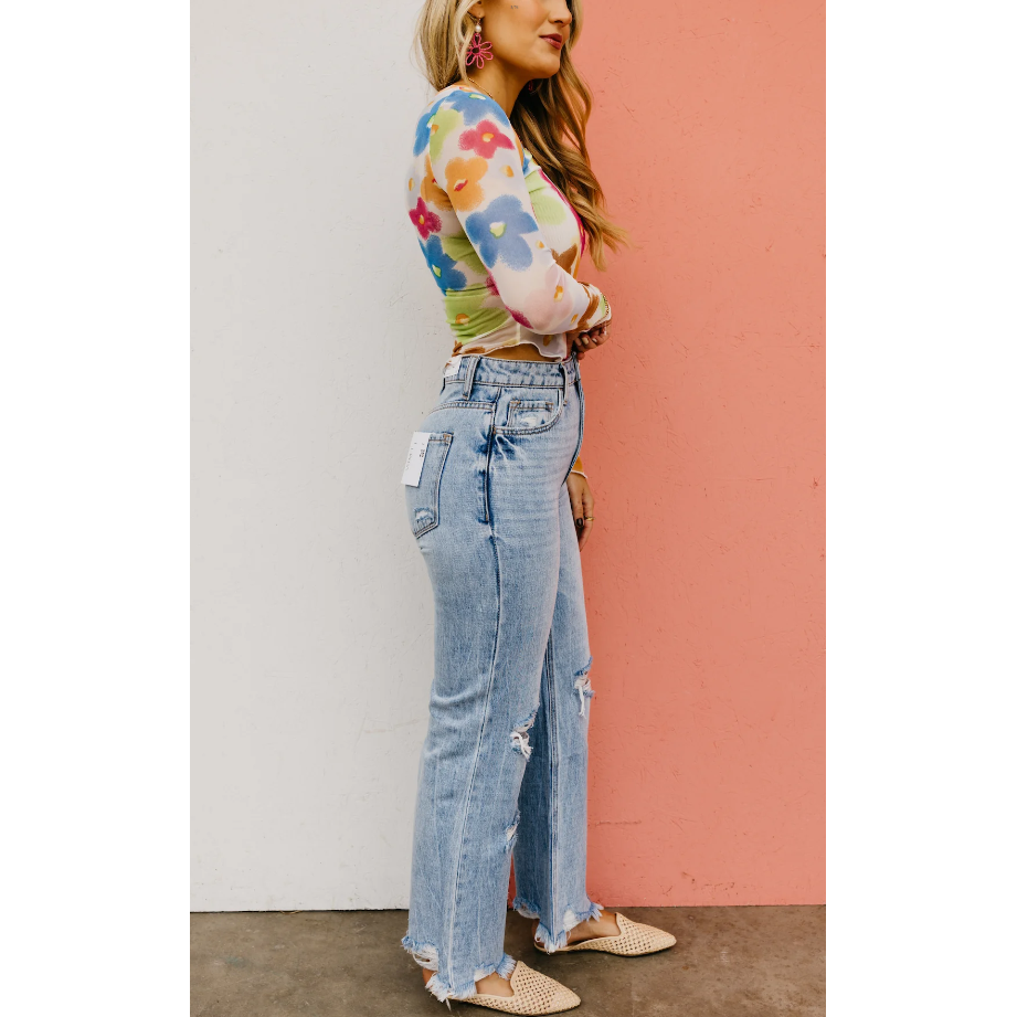 Vervet Denim | The Crystal 90's Vintage Flare Jeans