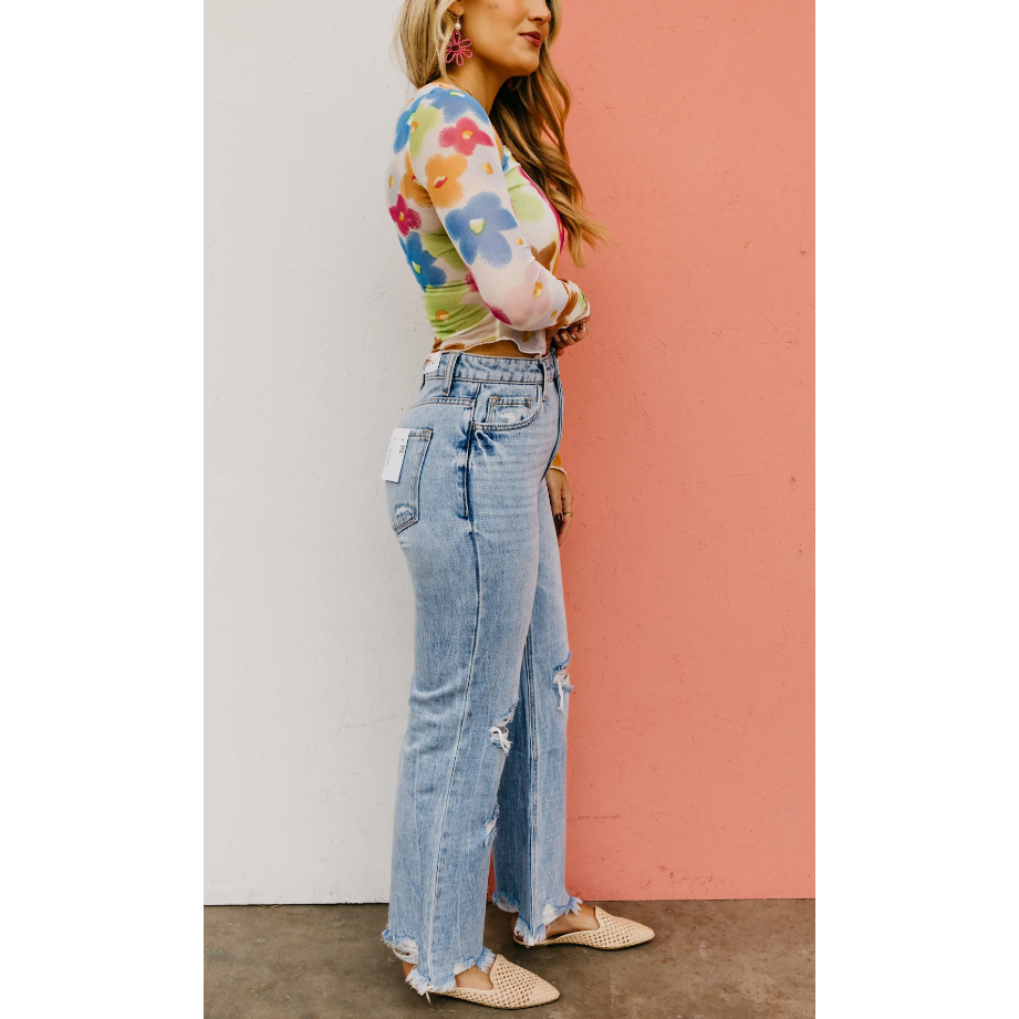 Vervet Denim | The Crystal 90's Vintage Flare Jeans