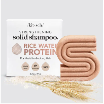 KITSCH Rice Water Protein Shampoo Bar For Hair Growth