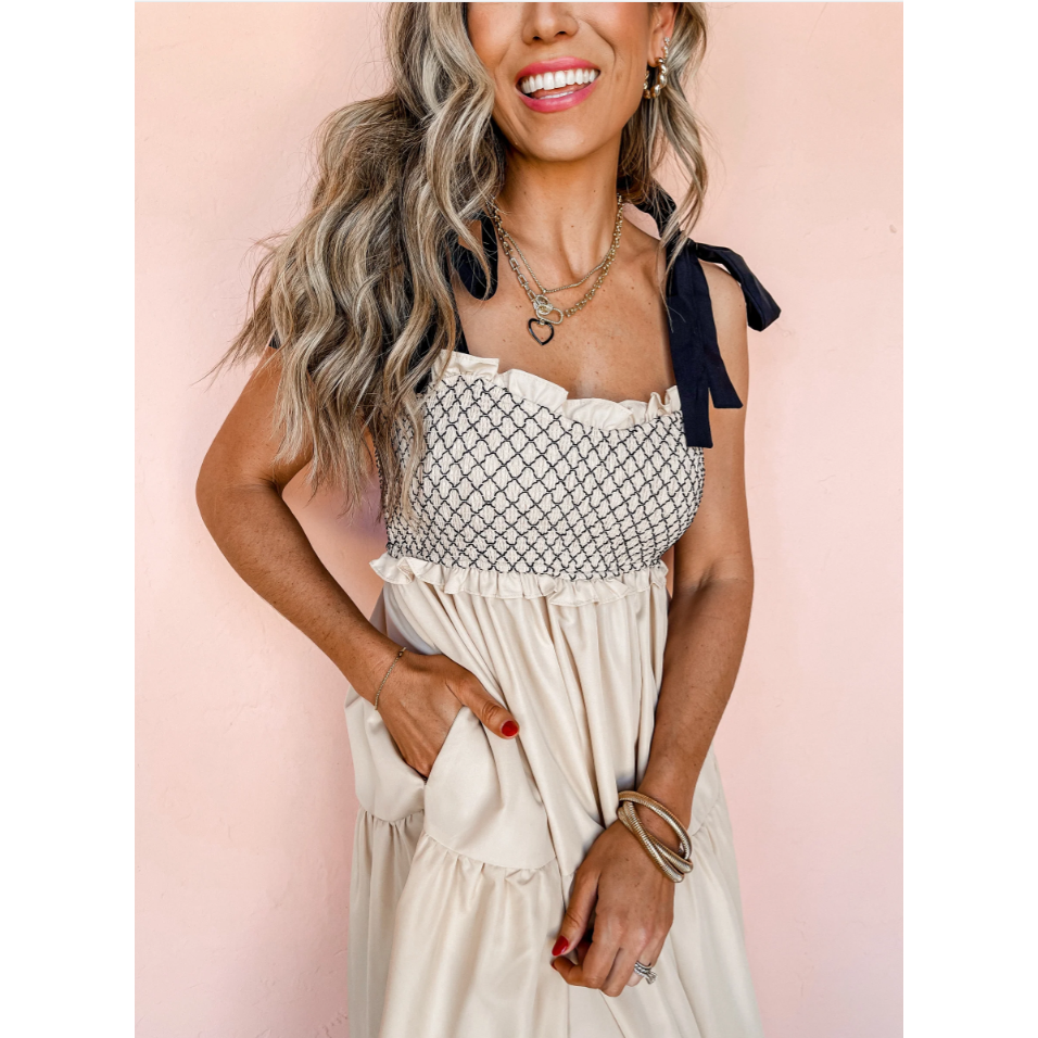 Perfect Charade Tiered Maxi Dress