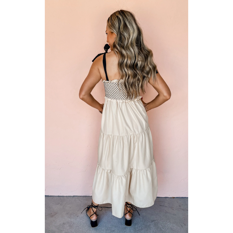 Perfect Charade Tiered Maxi Dress