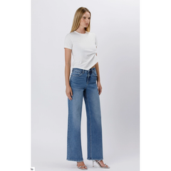 Lavender Vervet High Rise Wide Leg