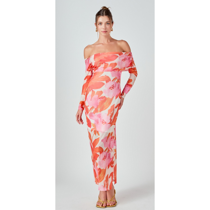 Forever RSVP Dress - Floral Maxi Dress